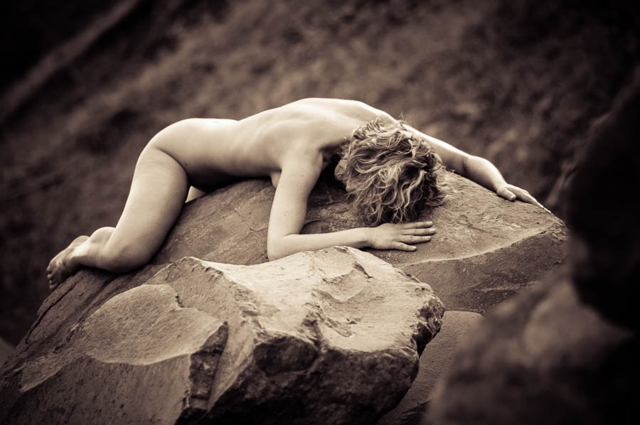 Akt in der Natur